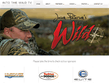 Tablet Screenshot of intothewildtv.com